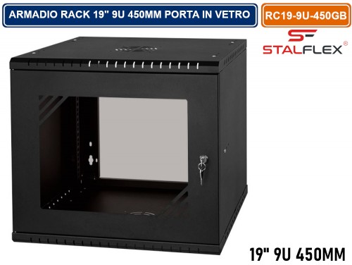 Gasiashop - RC19-9U-450GB - ARMADIO RACK 19