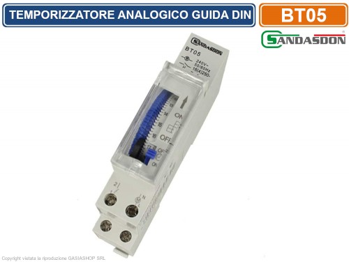 Gasiashop - BST01 - INTERRUTTORE TEMPORIZZATORE LUCI SCALE