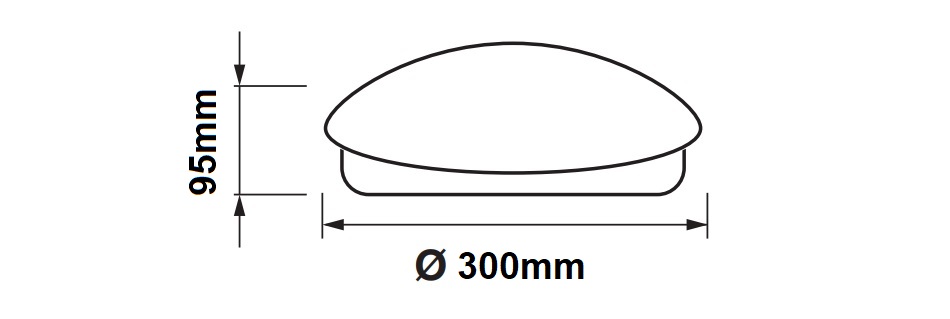 Gasiashop - C01-24 - UNIVERSO PLAFONIERA LED CIRCOLARE CON POTENZA DI 24W  2160 LUMEN MONTAGGIO A SOFFITTO 3000K 4000K 6500K