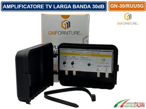 Amplificatore d'Antenna COBRA, mod. AP21, 1 ingresso, 2 uscite, con Amplificatore d'Antenna COBRA, mod. AP21, 1 ingresso, 2 uscite, con