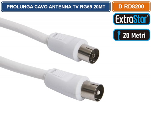 OEM Cavo Antenna TV M/F 5 Mt Angolato 90 Gradi - Foto 6