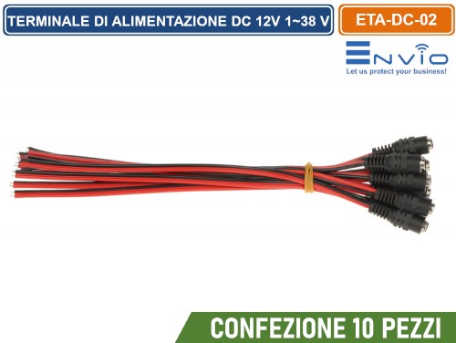 5 pz DC-036 Presa Jack di Alimentazione DC 3 Pin Femmina