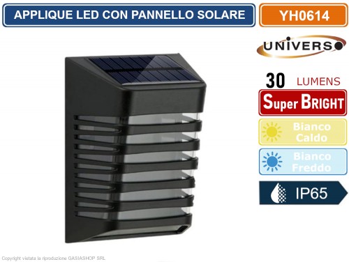 Gasiashop - S11-60W - PLAFONIERA LED 60W RICARICABILE CON PANNELLO SOLARE SENSORE  DI MOVIMENTO TELECOMANDO WIRELESS