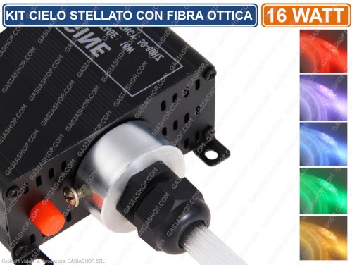 KIT SIMILE  CIELO STELLATO  PUNTI LUCE LED RGB 100 150 200 PRESEPI  NO FIBRA OTT 