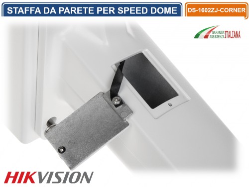 Gasiashop - CH-W - STAFFA SUPPORTO DA PALO IN ACCIAIO ZINCATO PER  TELECAMERA DOME BULLET SPEED DOME