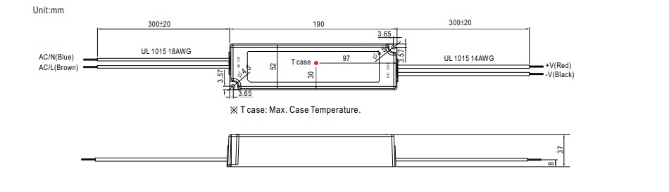 Mean Well LPV.100.12 - Alimentatore elettronico per led 12V 100W LPV