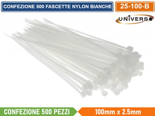 Fascette stringicavo 150mm (confezione da 100) - Strumenti Musicali .net